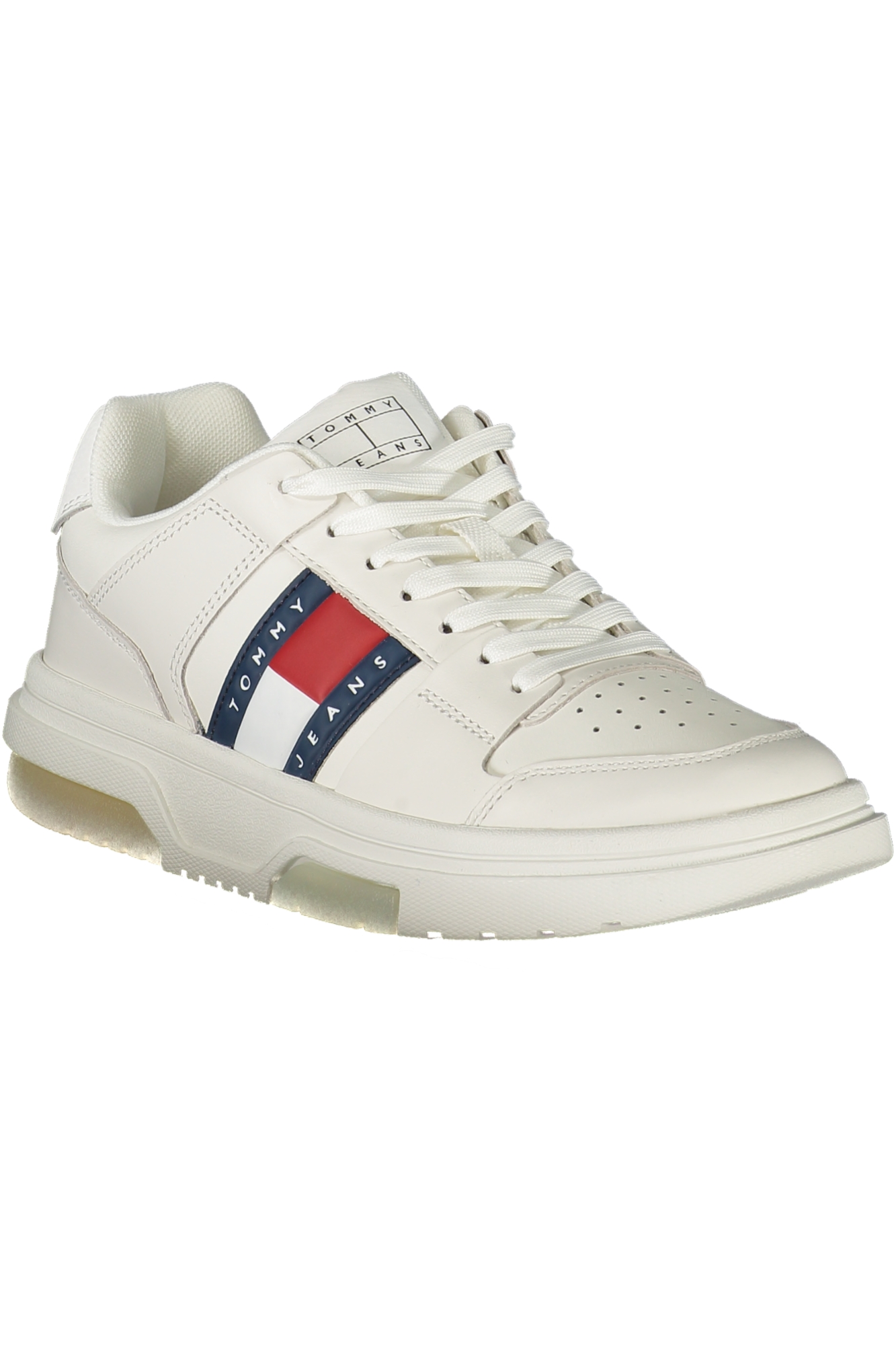 Кроссовки женские спортивные Tommy Hilfiger с логотипом, белый — фото 2