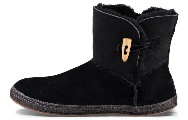 Зимние ботинки женские черные Ugg