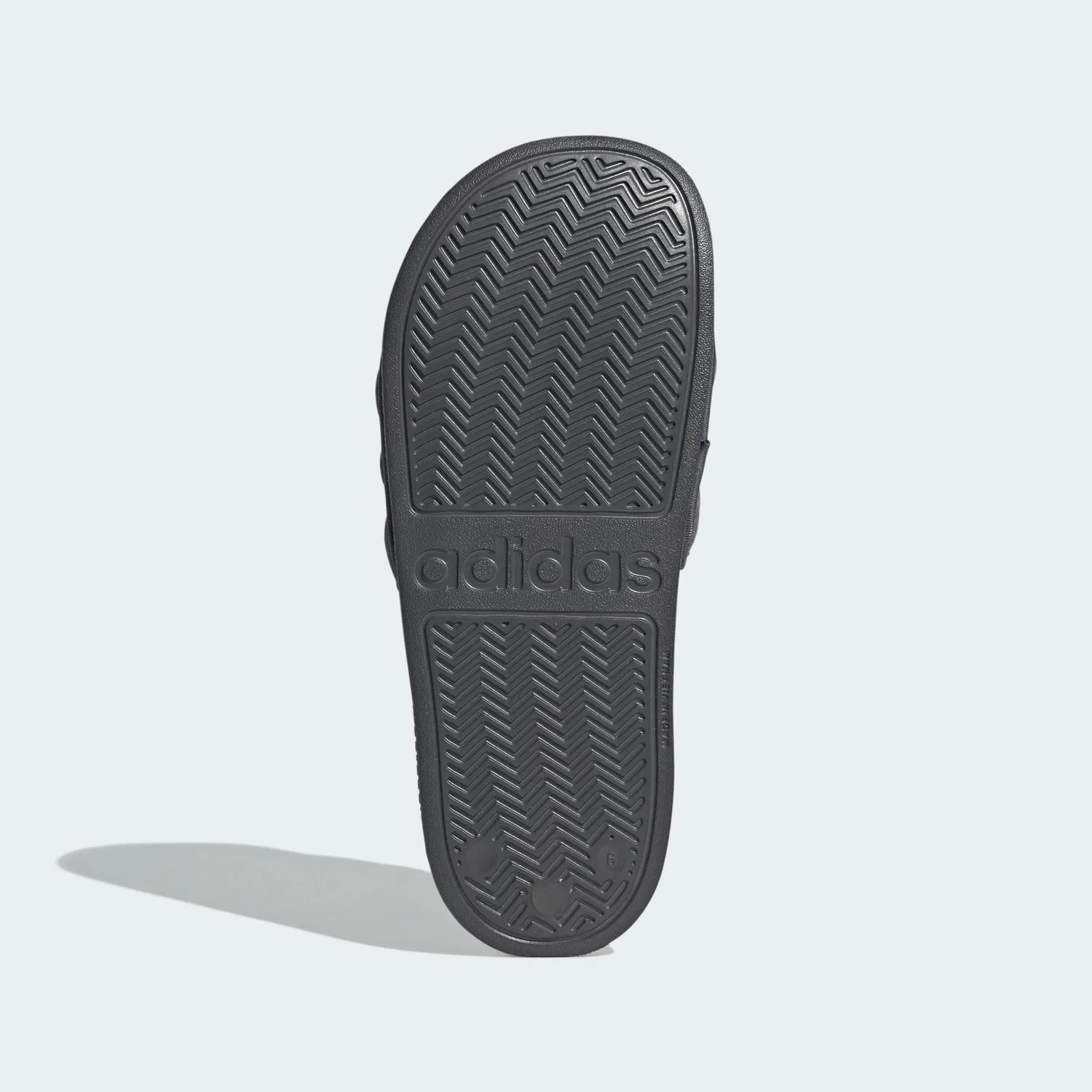 Сланцы Adilette Shower, серые, модель JS2853, Lifestyle Adidas — фото 4
