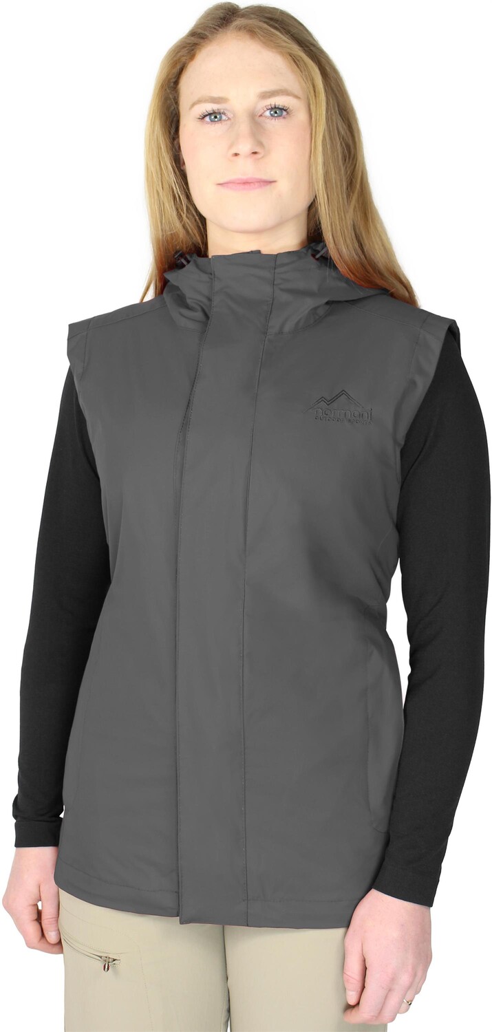 

Утепленный жилет Normani Outdoor Sports Damen Hardshellweste Kolumbus, серый