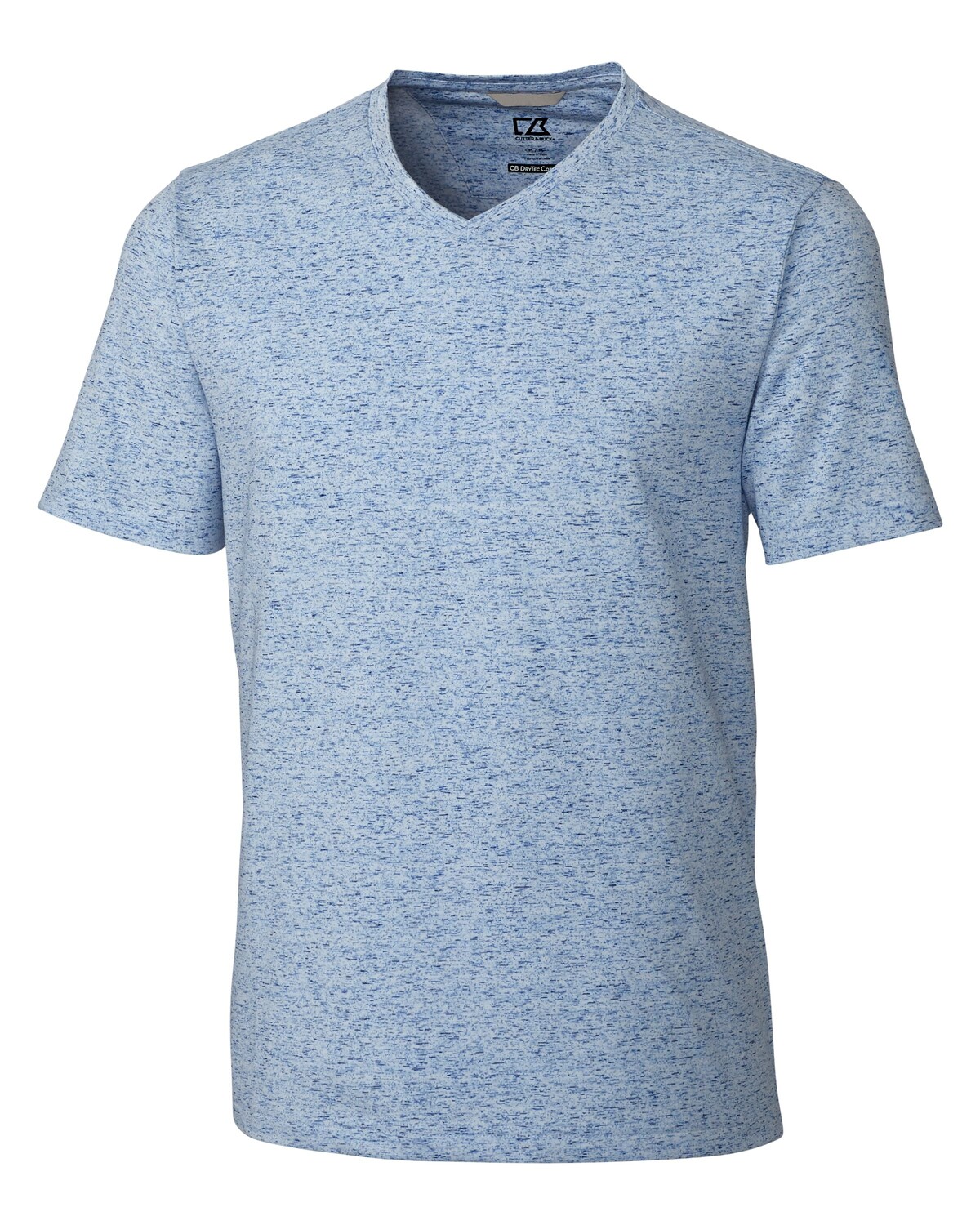 

Футболка Cutter & Buck Advantage Space Dye, цвет Tour Blue