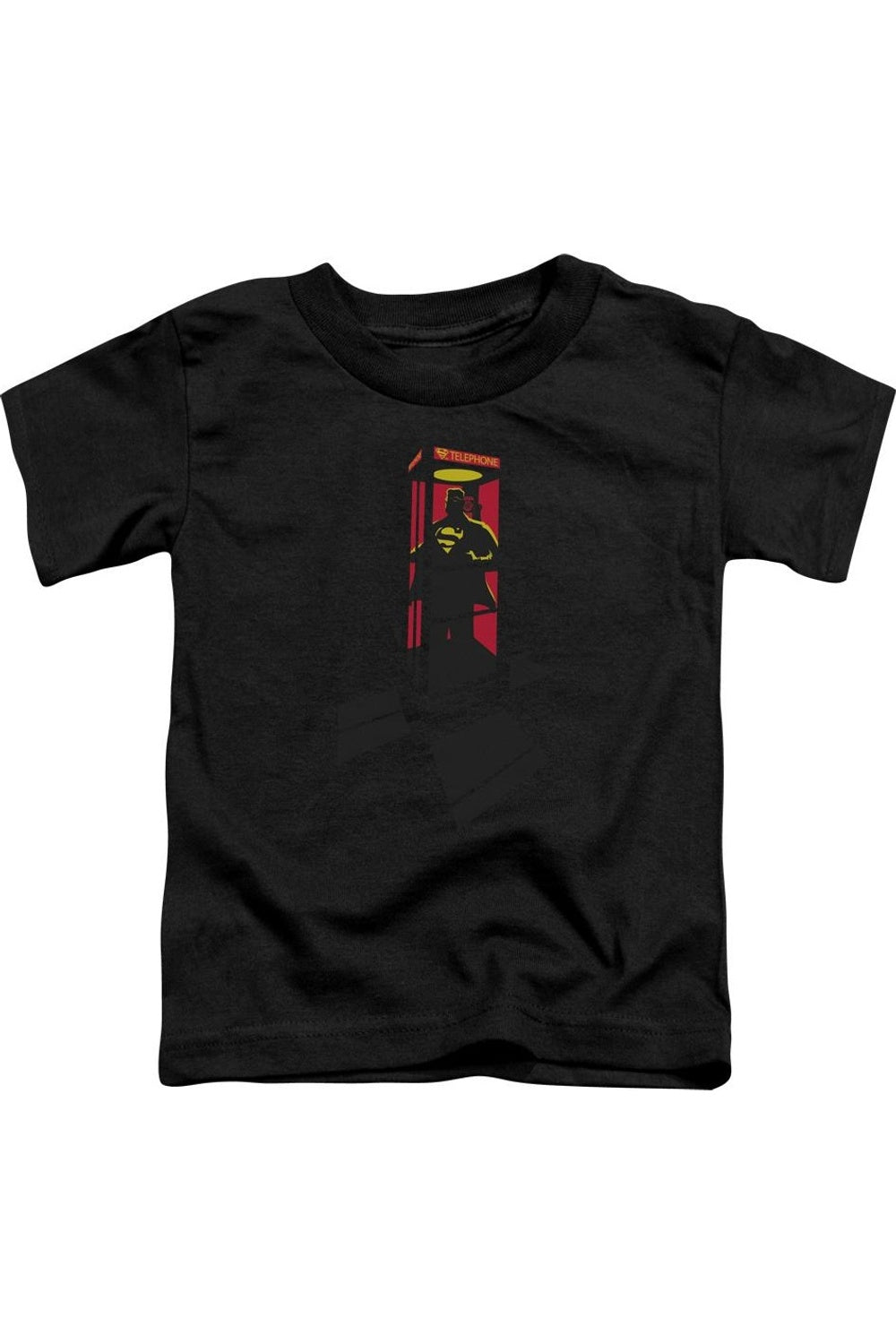 

Футболка с коротким рукавом Superman Super Booth для малышей Gildan, черный