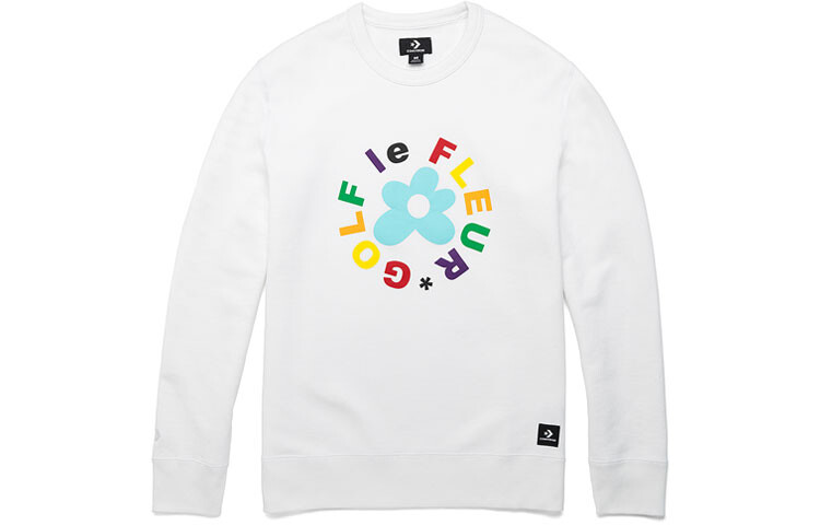 

X Golf Le Fleur Толстовка мужская белая Converse, белый