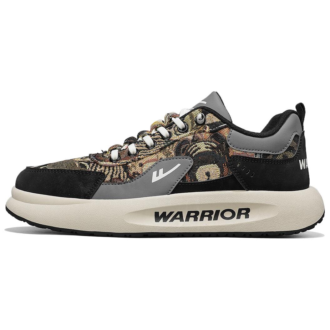 

Кроссовки WARRIOR Skateboarding Shoes Men Low-top Brown/Gray, коричневый