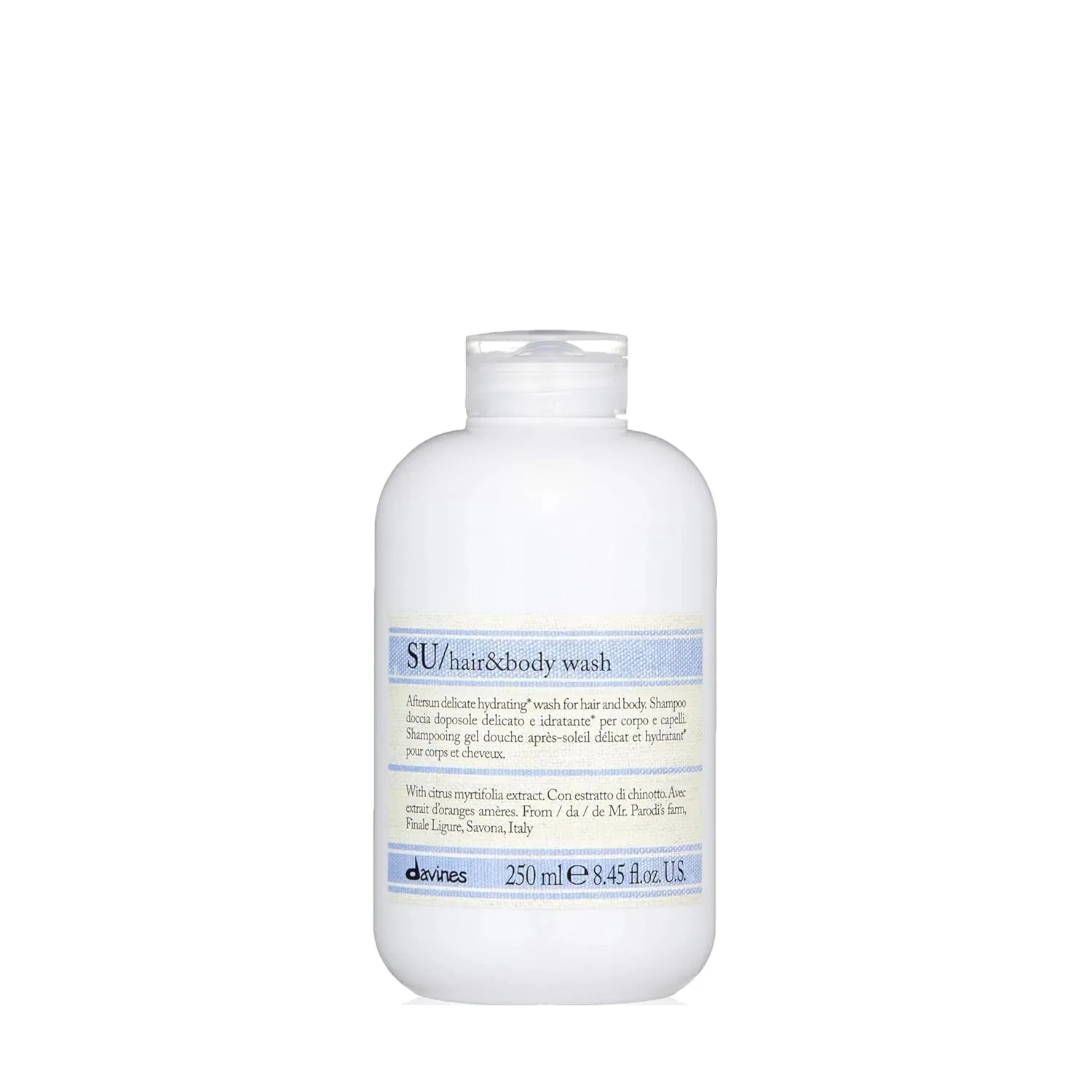 Шампунь-гель для волос и тела Davines SU, 250 мл Davines