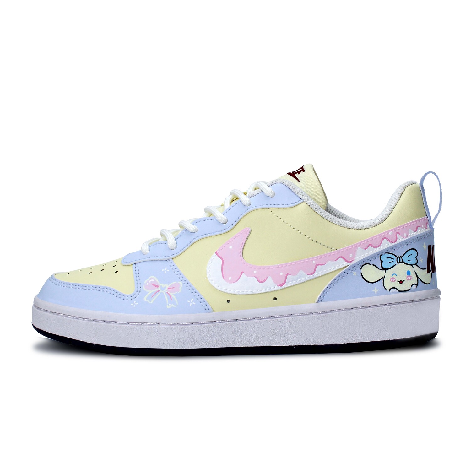 

Обувь для скейтбординга Court Borough для детей, начальная школа Nike, цвет Blue/Yellow/Pink