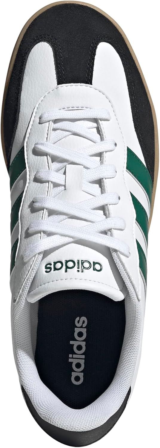 Мужские модные кроссовки Adidas Barreda, белый/черный/зеленый — фото 3