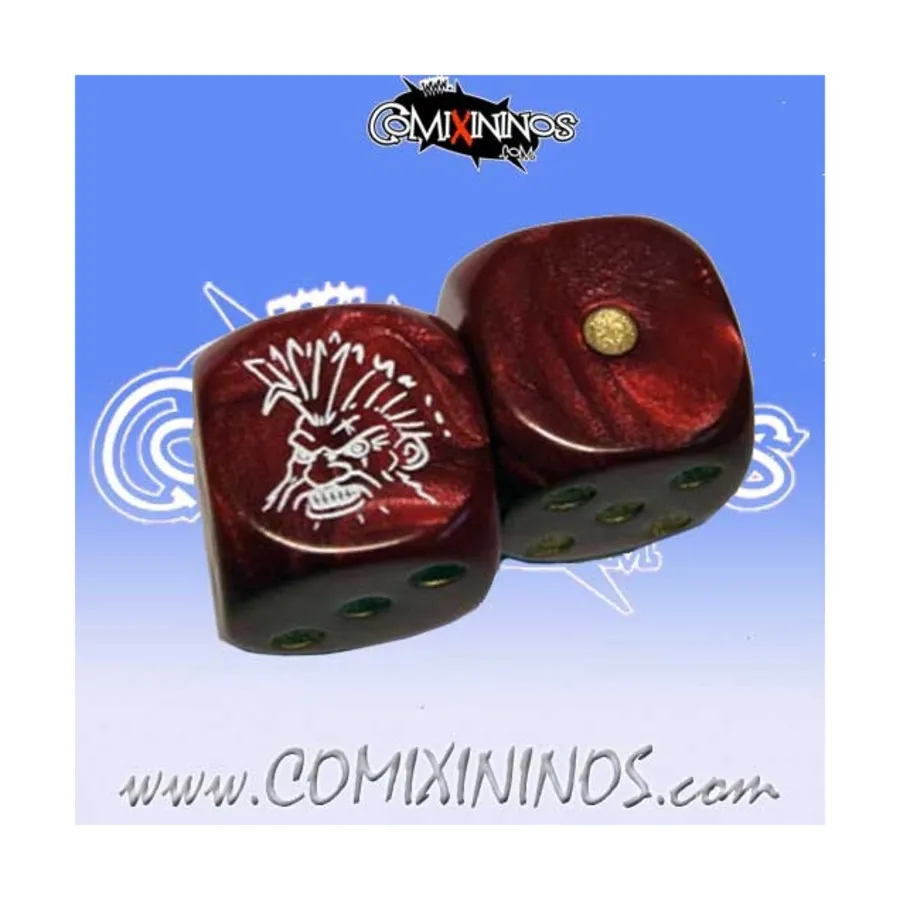 

Набор гномов d6 (2), Fantasy Football Miniatures - Dice Sets