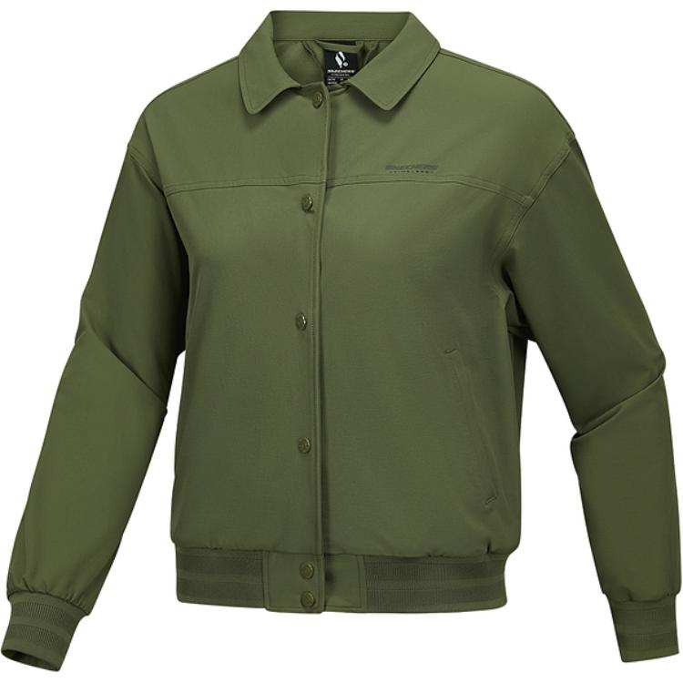 

Skechers Спортивная куртка женская зимняя мох, Winter Moss-00EV