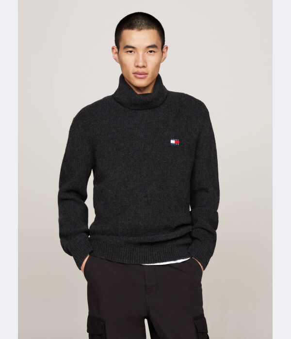 

Водолазка Tommy Jeans Slim Fit, черный