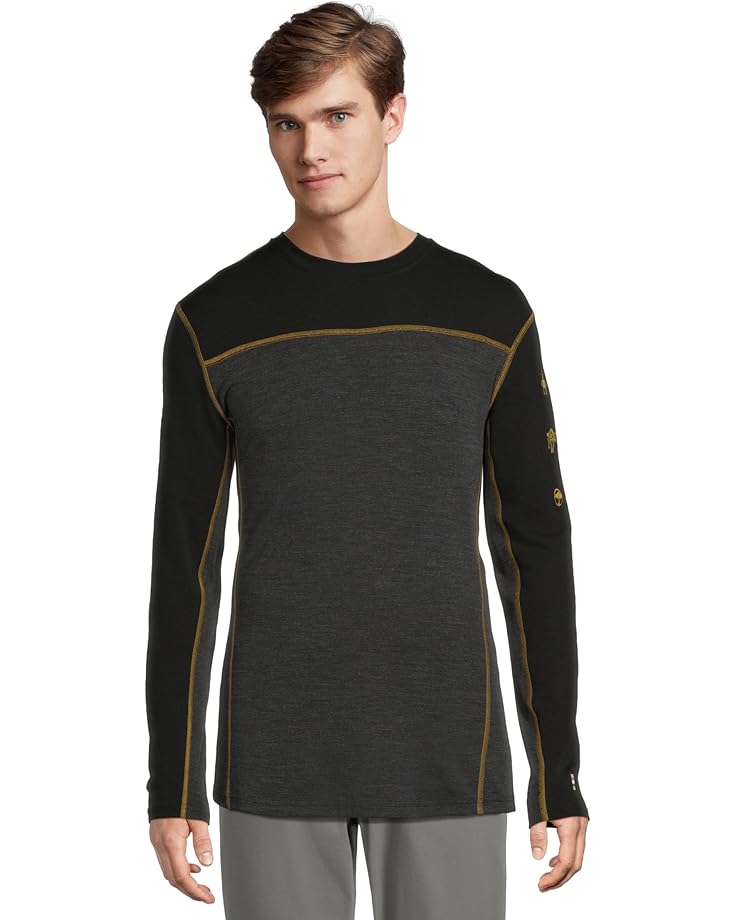 

Мужская футболка Smartwool Classic Thermal Merino Colorblock, Charcoal/Honey Gold, Черный, Мужская футболка Smartwool Classic Thermal Merino Colorblock, Charcoal/Honey Gold