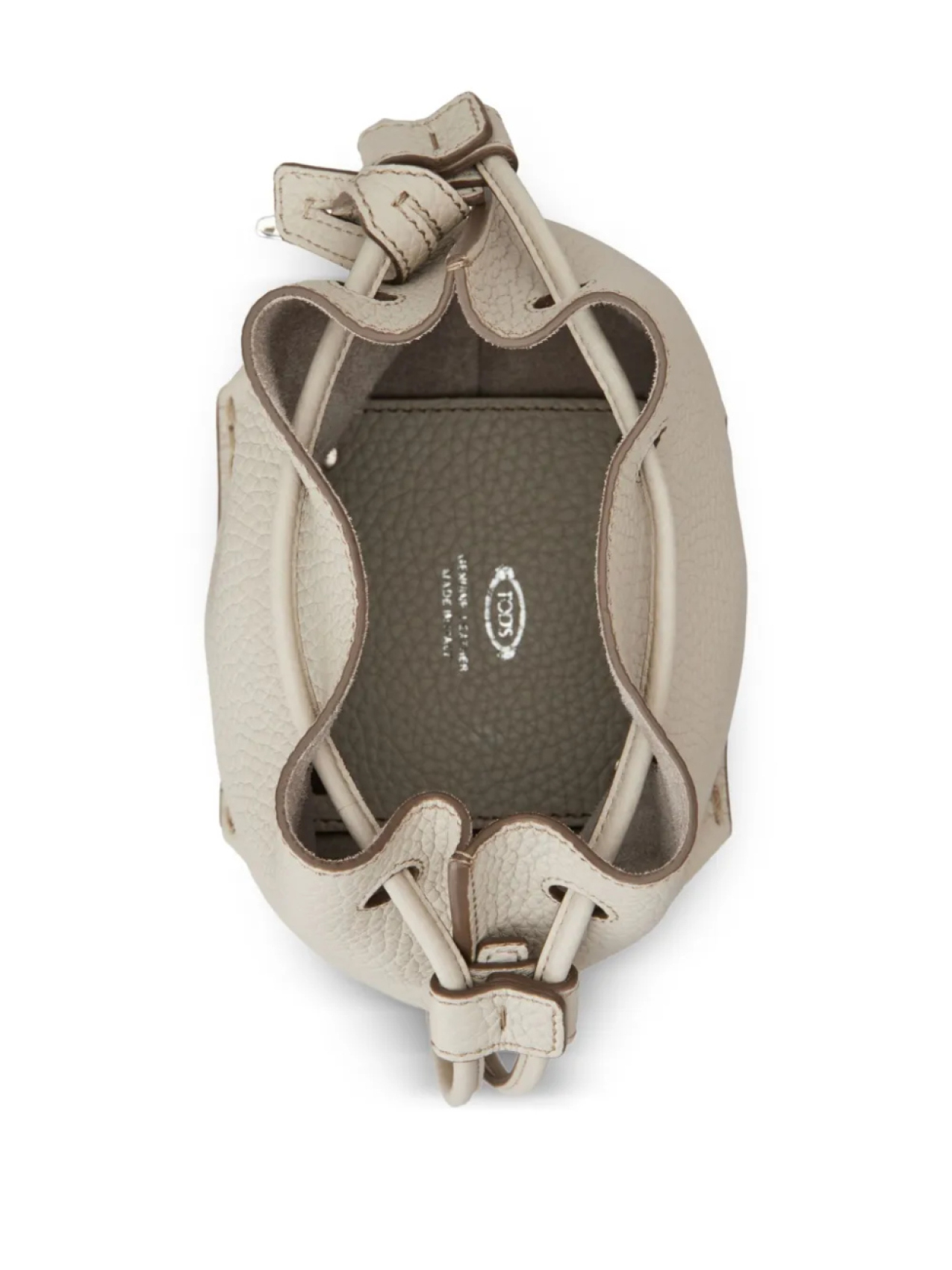 Tod's мини-сумка Buz, нейтральный — фото 4
