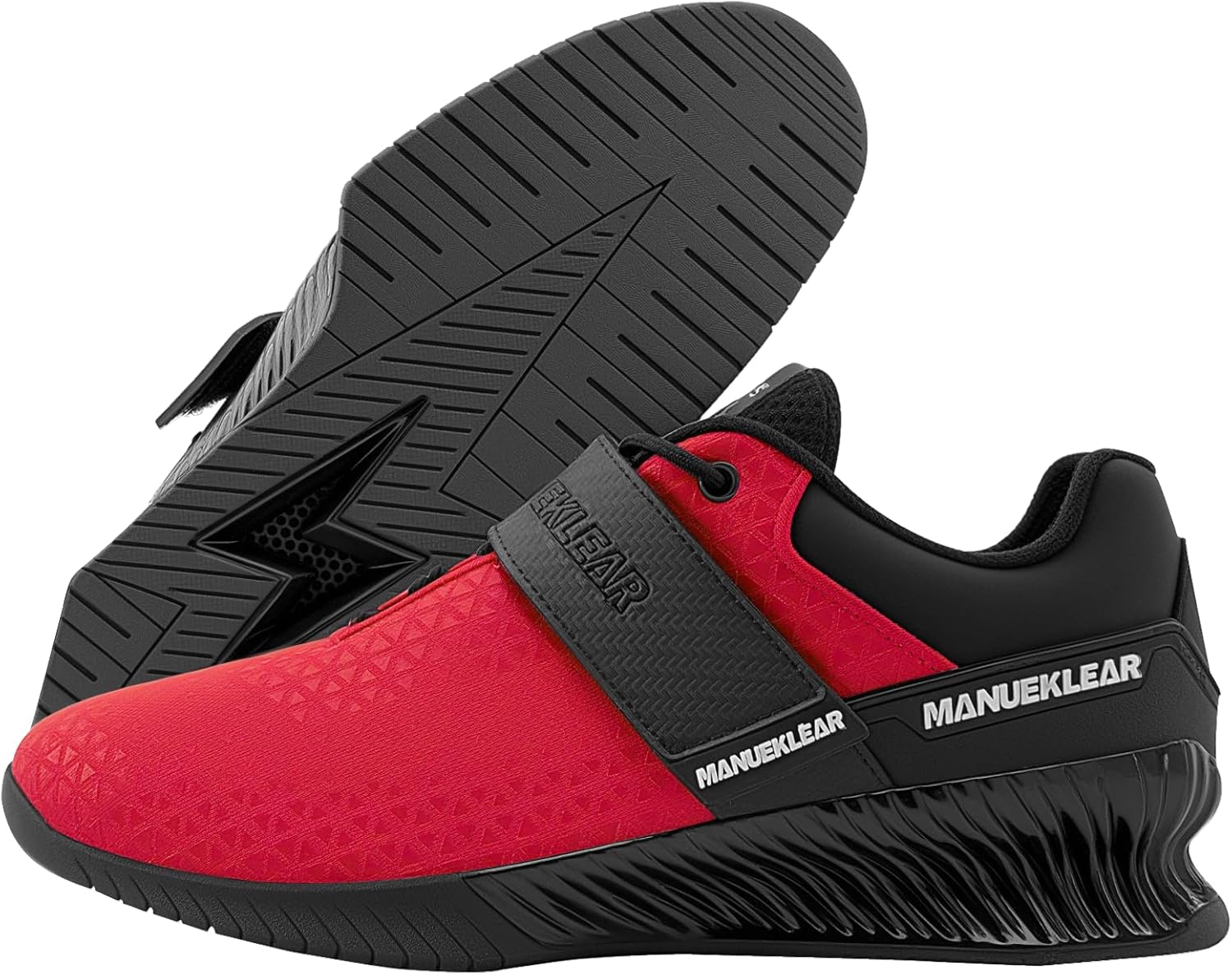 

Кроссовки MANUEKLEAR Deadlift Shoes, Strong Anti-Slip Lifting Shoes for Men, Professional Training Weightlifting Shoes for Men and Women, Squat Shoes for Powerlifting with Rubber Non-Slip Sole M Manueklear, Cherry Red