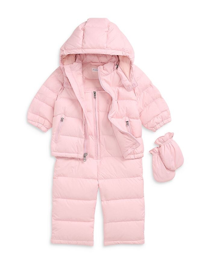 

Зимний комбинезон унисекс Ralph Lauren – для малышей, розовый