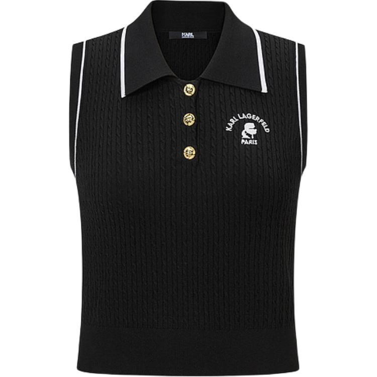 

KARL LAGERFELD / Karl Lagerfeld Jeans Топ KARL LAGERFELD для женщин черный