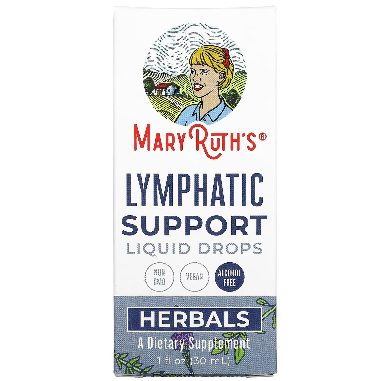 

Капли MaryRuth's Herbals для поддержки лимфатической системы, 30 мл