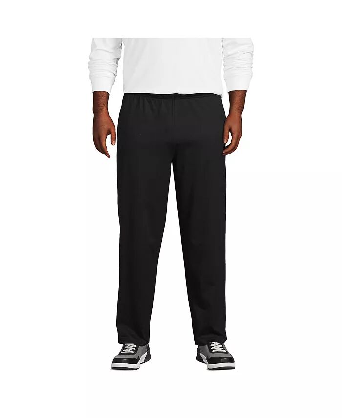 

Трикотажные спортивные штаны Big & Tall Lands' End, черный