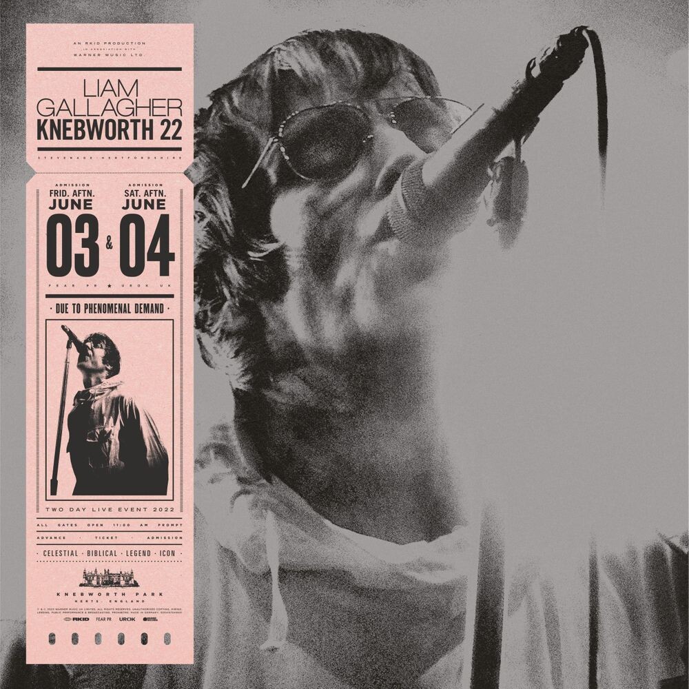 

Виниловая пластинка LP Live At Knebworth '22 [Sun Yellow Vinyl] - Liam Gallagher