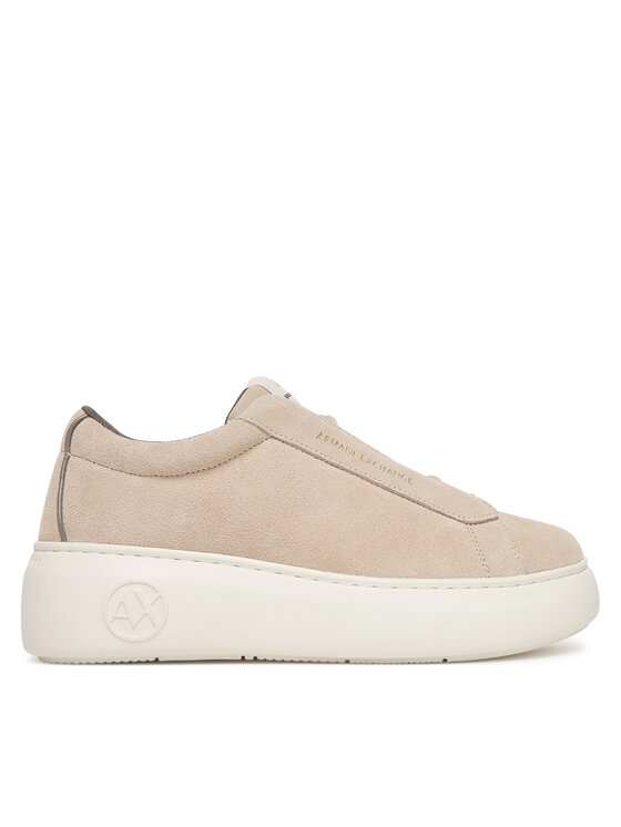 Кроссовки XW001666 AF17465 U1092 Armani Exchange, бежевый