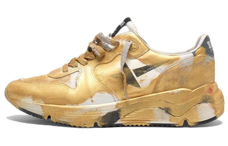 

Кроссовки женские Golden Goose Sole Lifestyle для бега, золотой, Желтый, Кроссовки женские Golden Goose Sole Lifestyle для бега, золотой