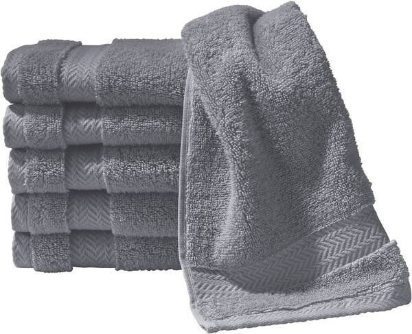 

Гостевое полотенце Erwin Müller 6er-Pack 136016, 30x1x50 см, антрацитовый