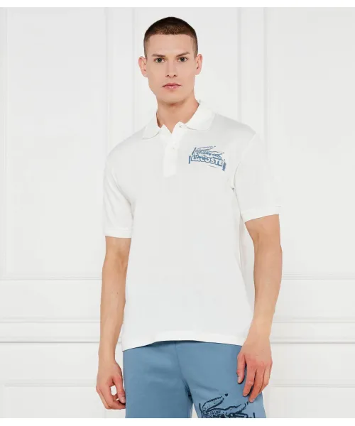 

Футболка поло Classic fit Lacoste, белый
