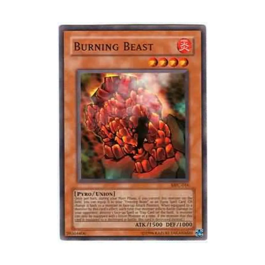 

CCG Пылающий зверь (Обычный), Yu-Gi-Oh - Magician's Force - Singles