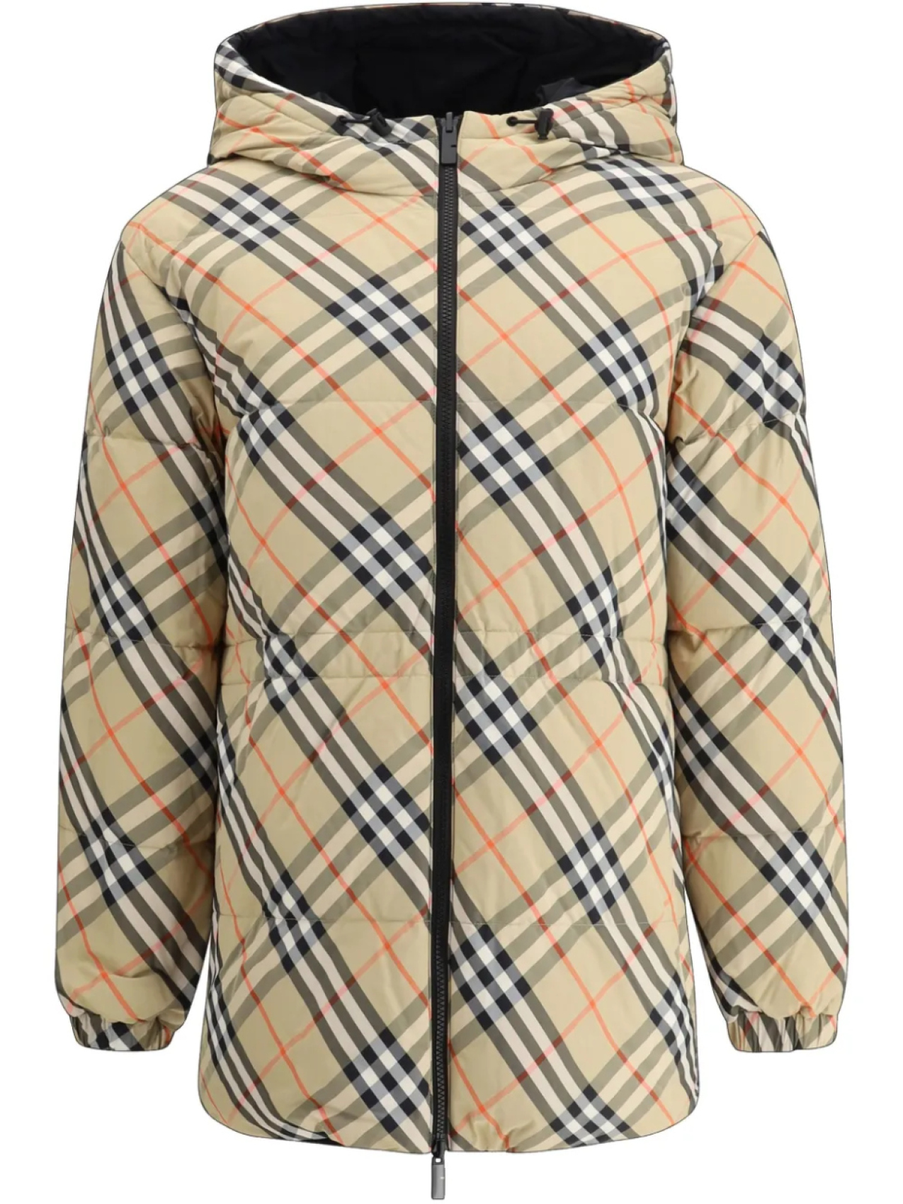 

Куртка Burberry в клетку, черный