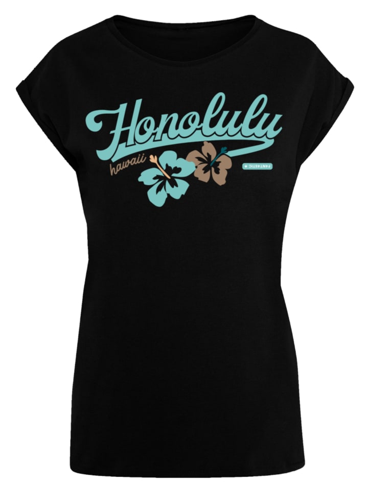 

Футболка с удлиненными плечами PLUS SIZE Honolulu черного цвета F4NT4STIC, Черный, Футболка с удлиненными плечами PLUS SIZE Honolulu черного цвета F4NT4STIC