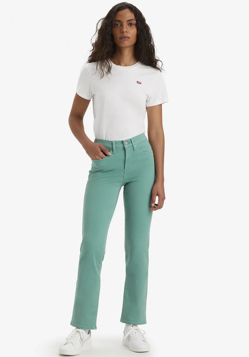 

Прямые джинсы Levi's "314 Shaping Straight", зеленый