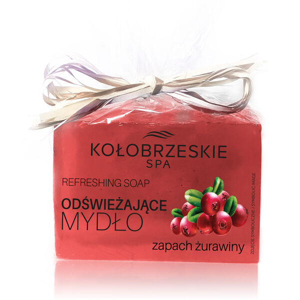 

Освежающее мыло с ароматом клюквы, 100 г Kołobrzeskiespa