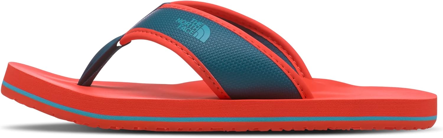 

Детские шлепанцы The North Face Base Camp (малыш/маленький ребенок/старший ребенок), синий/оранжевый