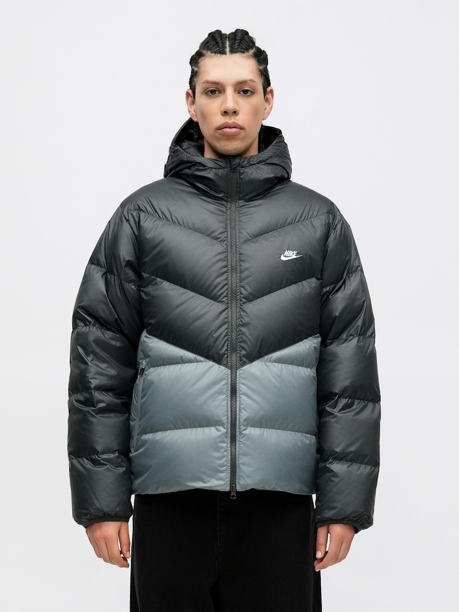 Зимняя куртка Nike Sportswear Windrunner, черный — фото 2