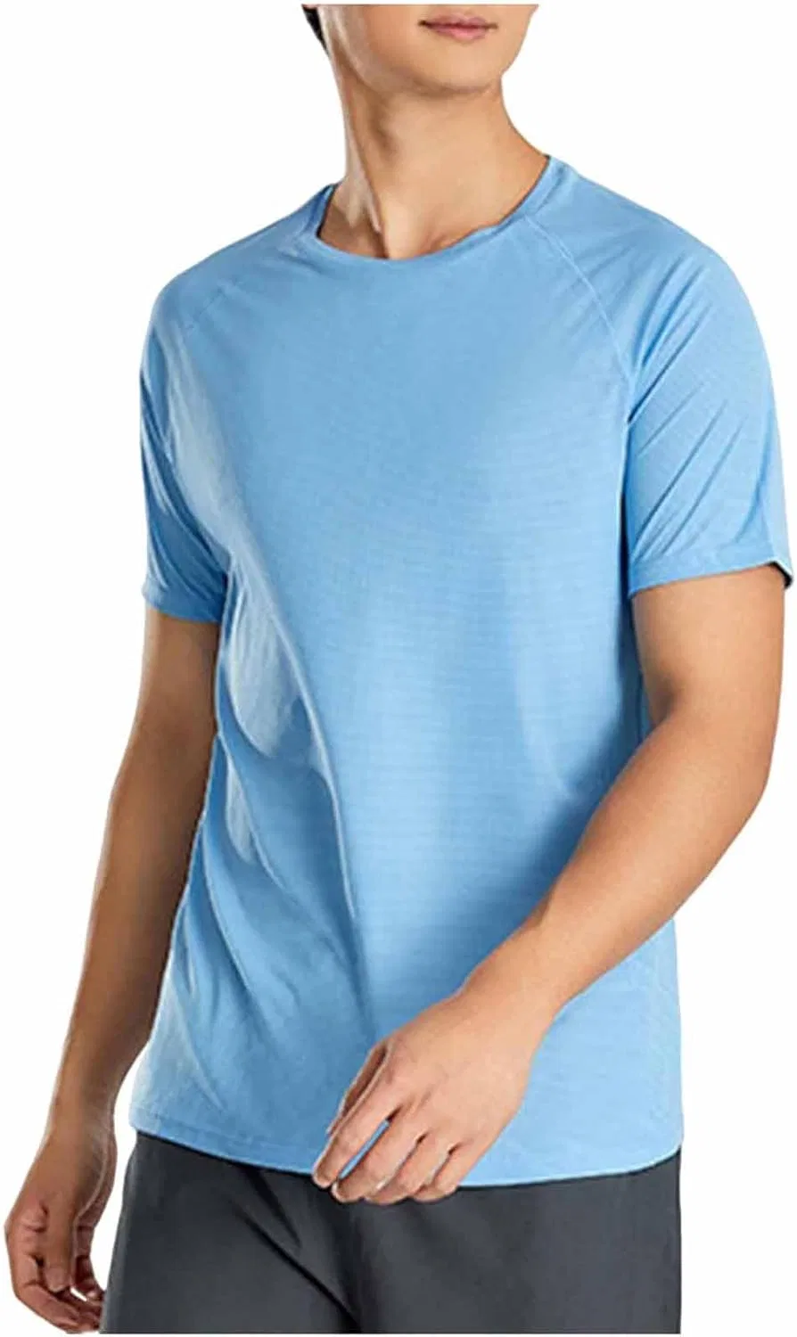 Футболка для бега быстросохнущая Generic, Light Blue