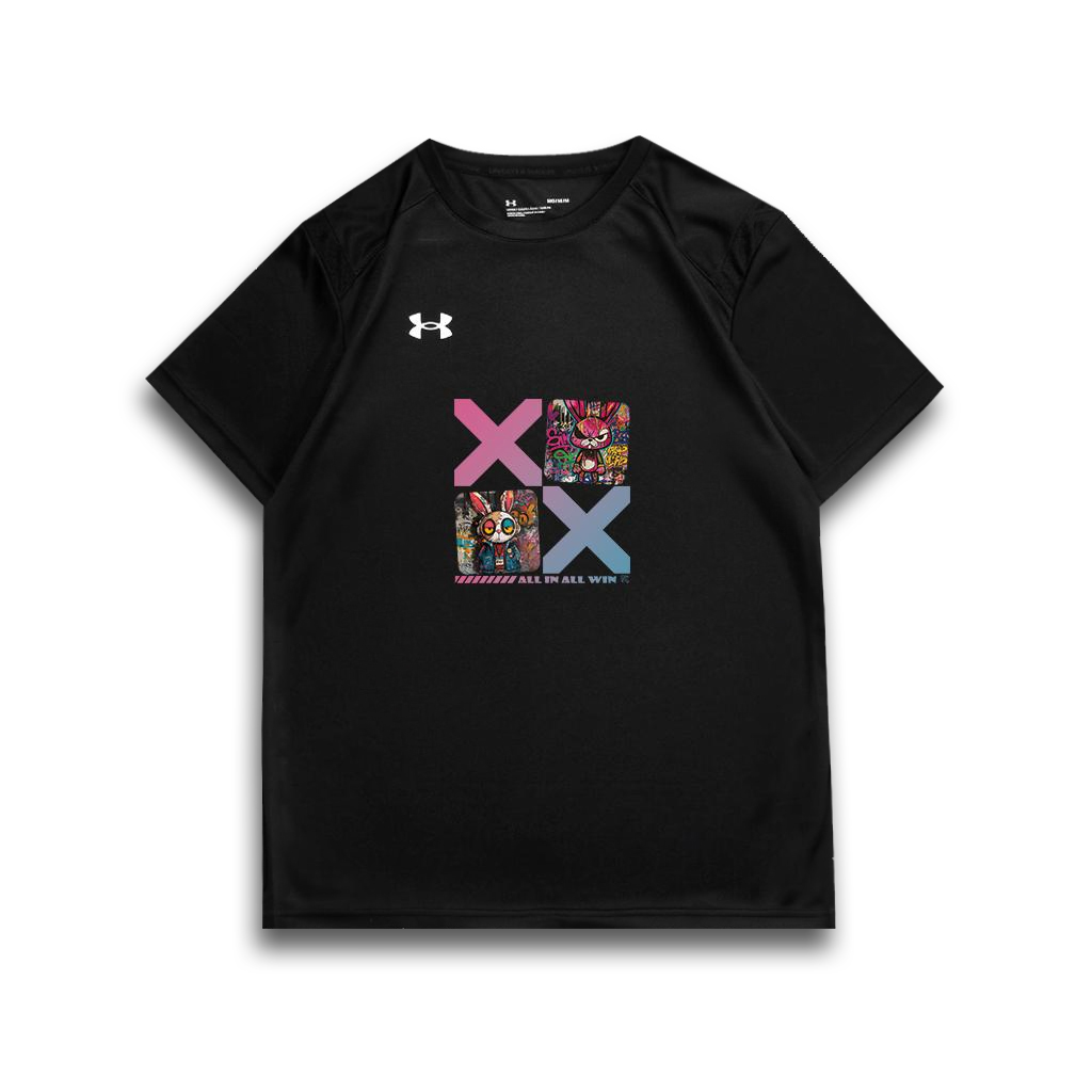 

Under Armour Футболка унисекс черная, Черный, Under Armour Футболка унисекс черная