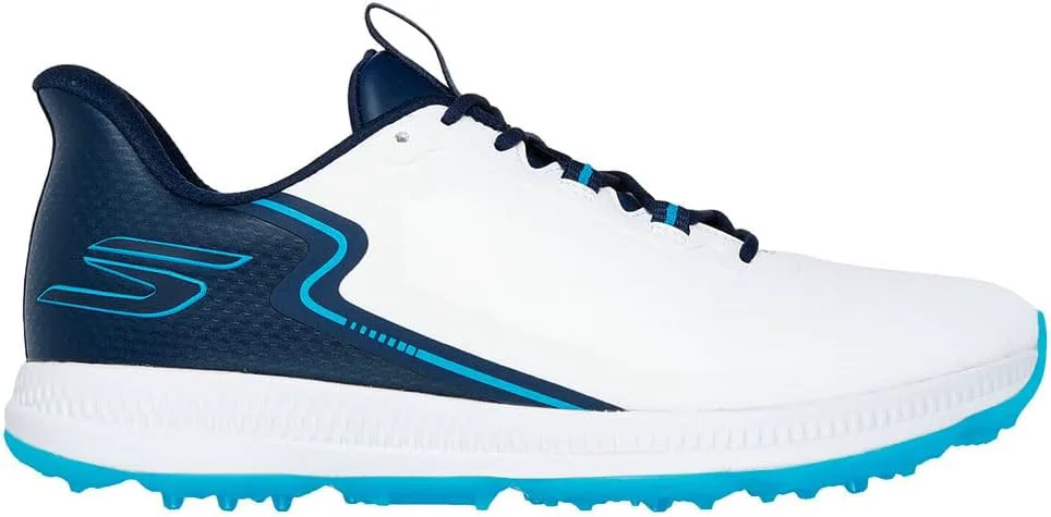 Мужские гольф-кроссовки Skechers Go Golf Elite 6, белый/синий — фото 3