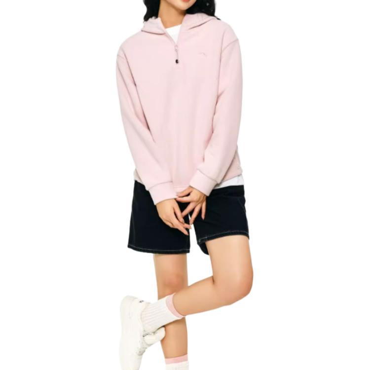 

ANTA Коллекция Sports Life Свитшот Женский Мягкий и Нежный Розовый