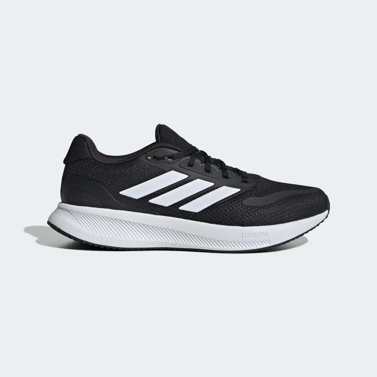 Кроссовки adidas Performance "RUNFALCON 5 WIDE", широкий крой, цвет Core Black / Cloud White / Core Black — фото 2