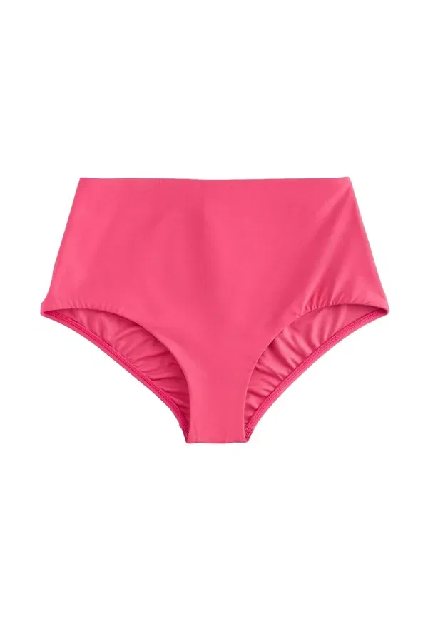 Трусы бикини Next, High waist bikini bottoms, розовый — фото 3
