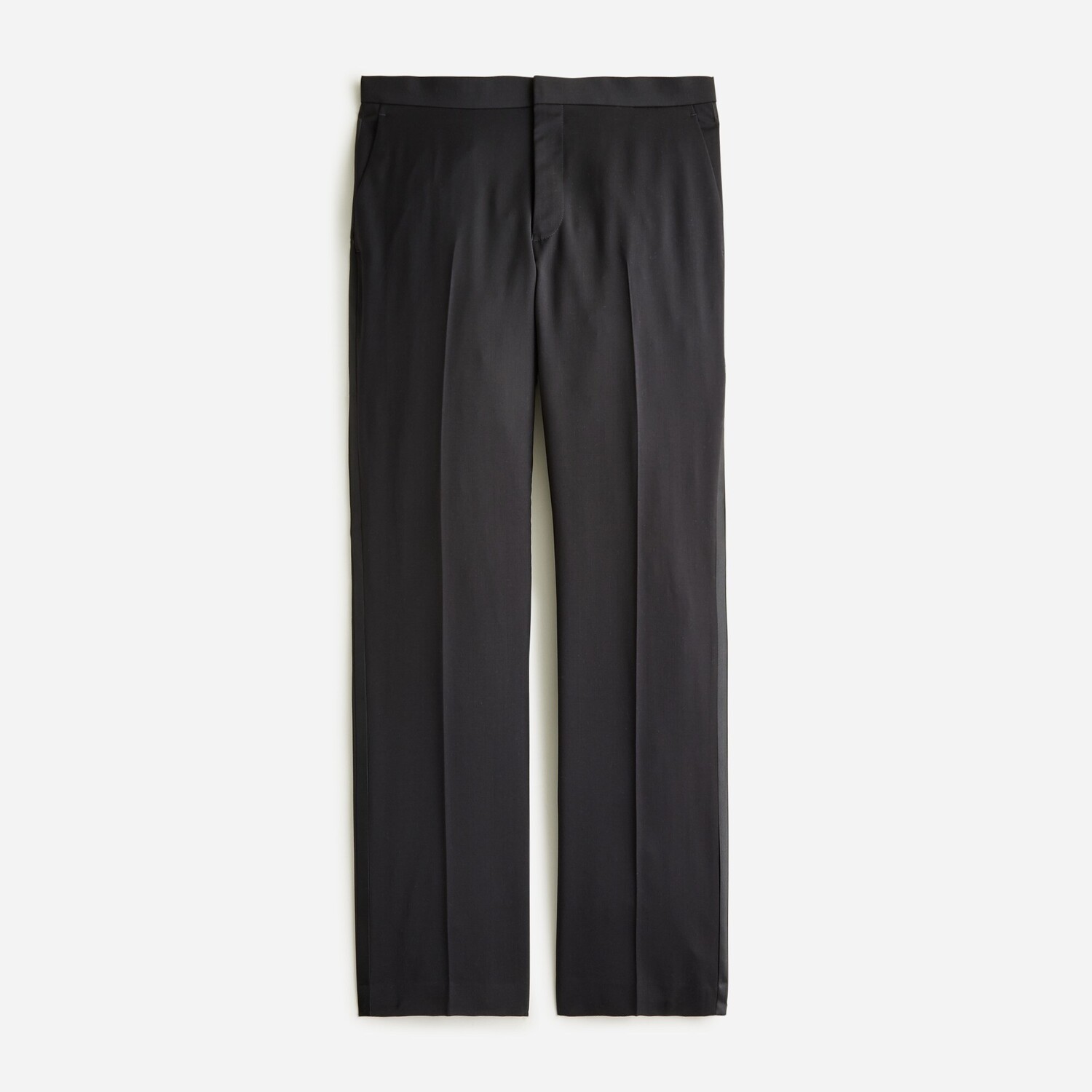 

Классические брюки-смокинг Crosby из итальянской шерсти J.Crew, черный