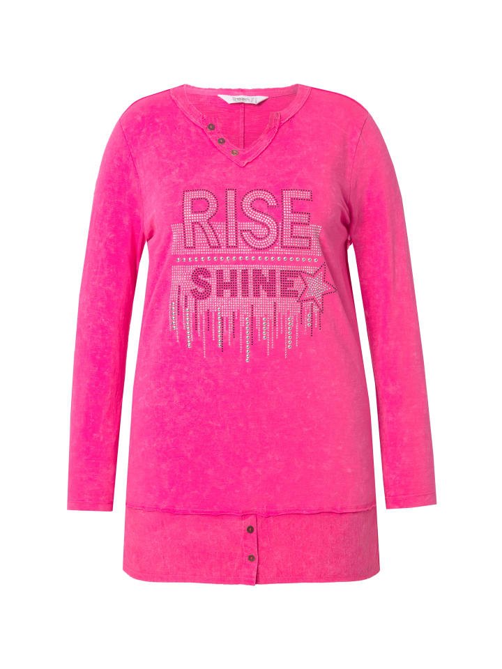 

Лонгслив Angel of Style, цвет hibiskuspink