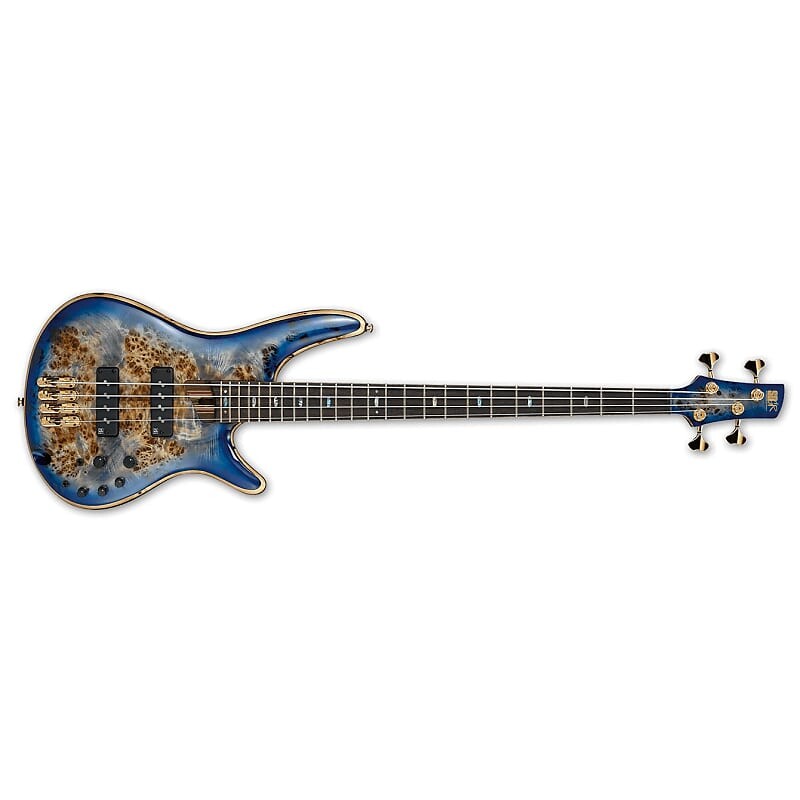 

Басс гитара Ibanez SR Premium SR2600 Cerulean Blue Burst CBB Electric Bass Guitar + Gig Bag SR2600
