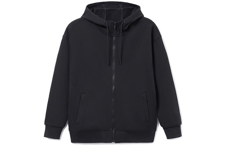 

Спортивная модная коллекция Толстовка унисекс черный Lining, черный