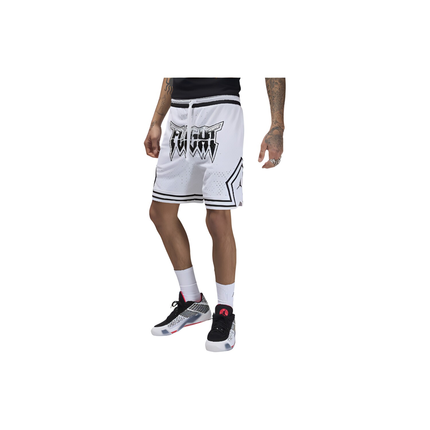 

Спортивные шорты мужские белые Jordan, белый