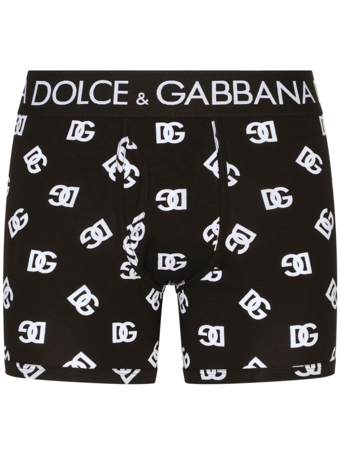 

Dolce & Gabbana боксеры с логотипом DG, черный