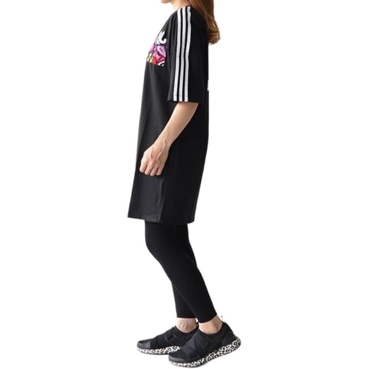 Футболка с коротким рукавом X/Hattie Stewart женская черная Adidas Originals — фото 3