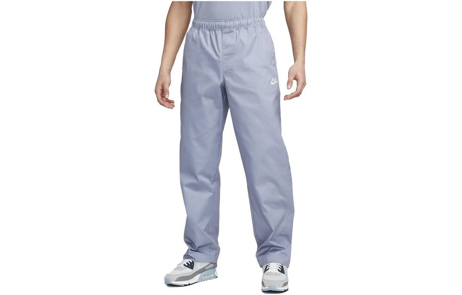 

Трикотажные спортивные штаны мужские стального синего цвета Nike, синий