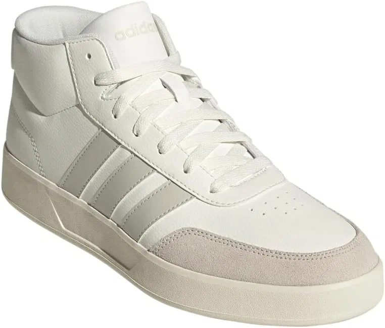Мужские кроссовки Adidas Breaknet Mid, Off White — фото 2