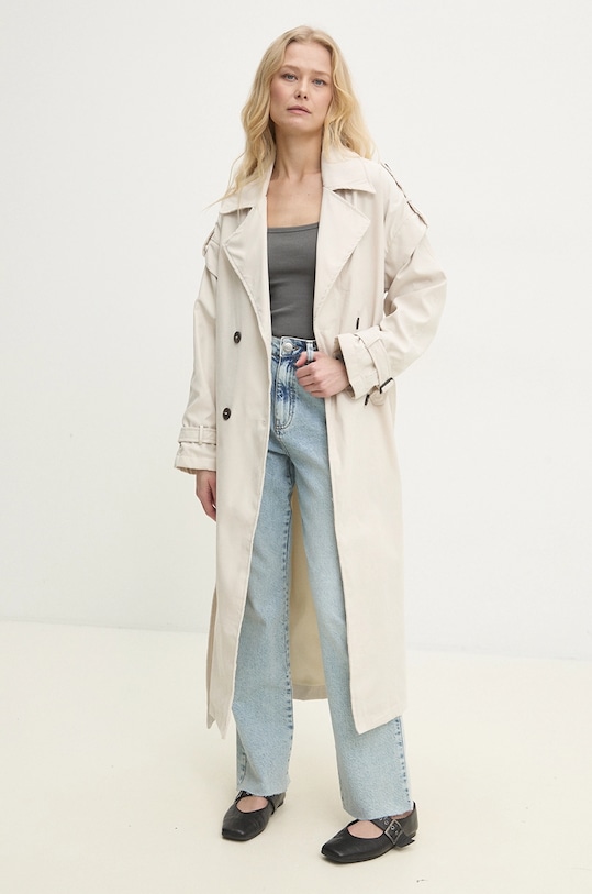 

Тренч Answear.Lab, бежевый