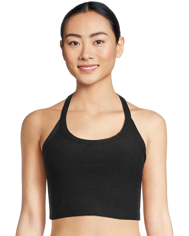

Топ Beyond Yoga Spacedye On The Up Cropped Tank, цвет Darkest Night